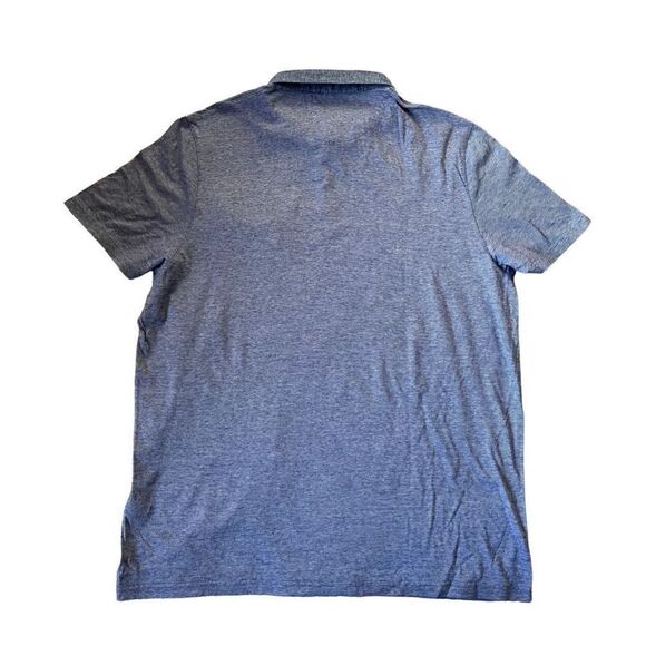 Ted Baker Mens Blue Short Sleeve Button-Down Collar Polo Shirt Size 6 M - Picture 2 of 9